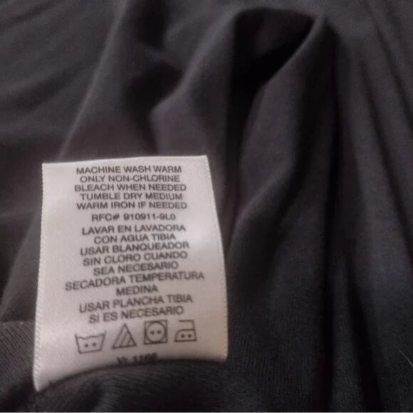 Faded Glory Black Soot Lightweight Women's Long Sleeve Shirt Size 2X (18W/20W)! - Picture 5 of 16